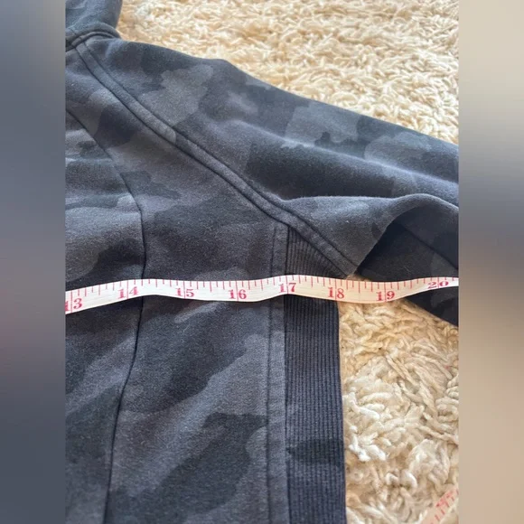 Lululemon Athletica Black Camo Zip Up Hoodie - Picture 10 of 10